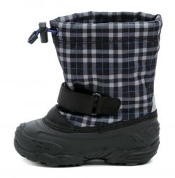 Kamik FINLEY T black blue dětské zimní sněhule