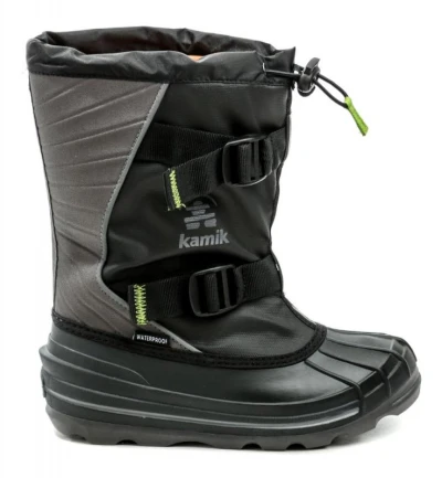 Kamik GLACIAL 4 Black dětské zimní sněhule