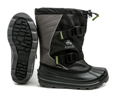 Kamik GLACIAL 4 Black dětské zimní sněhule