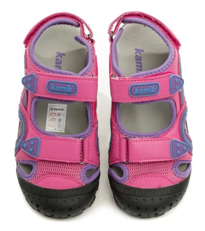 Kamik SEATURTLE magenta dívčí sandály