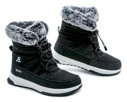 Kamik Stormy F black dievčenská zimná obuv