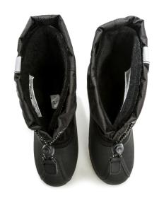 Kamik STRIPE black detské zimné snehule