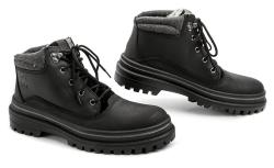 Kamik TYSON MID černá pánská zimní obuv