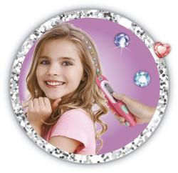 Kamínky diamanty do vlasů kadeřnický zkrášlovací set s aplikátorem