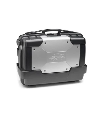 Kappa MONOKEY TopCase/Boční kufr GARDA - 33l, (stříbrný/černý, kompozit) Kappa MONOKEY TopCase/Boční kufr GARDA - 33l, (stříbrný/černý, kompozit)