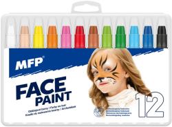 KARNEVAL Barvy na obličej MFP set 12ks (karnevalový doplněk) KARNEVAL Barvy na obličej MFP set 12ks (karnevalový doplněk)