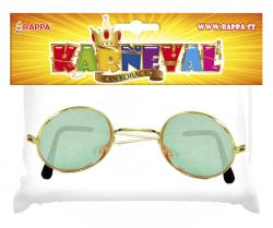 KARNEVAL Brýle lenonky 2 druhy (karnevalový doplněk)