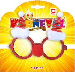 KARNEVAL Brýle vánoční Santa Claus (karnevalový doplněk)