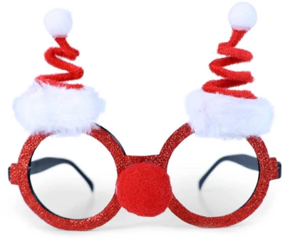 KARNEVAL Brýle vánoční Santa Claus (karnevalový doplněk)