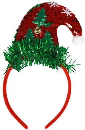 KARNEVAL Čelenka vánoční Santa (karnevalový doplněk) KARNEVAL Čelenka vánoční Santa (karnevalový doplněk)