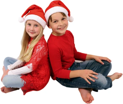 KARNEVAL Čepice vánoční Santa Claus (karnevalový doplněk)