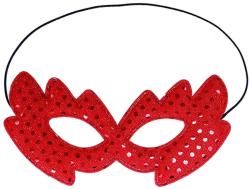 KARNEVAL Čertí rohy + škraboška čertice (karnevalový doplněk)