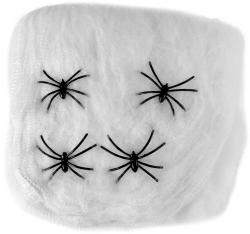 KARNEVAL Dekorace set pavučina se 4 pavouky Halloween