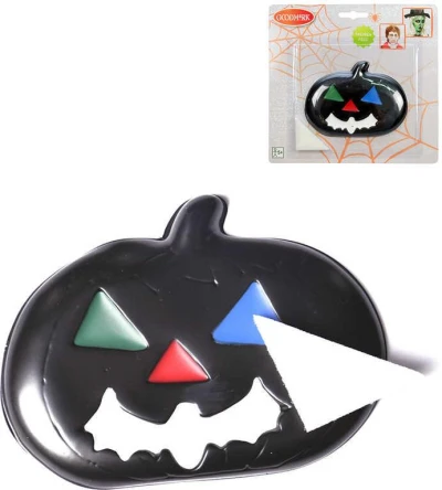 KARNEVAL Dětský make-up set s houbičkou halloween na kartě KARNEVAL Dětský make-up set s houbičkou halloween na kartě