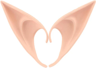 KARNEVAL Elfí uši set 2ks latexové 12cm (karnevalový doplněk)
