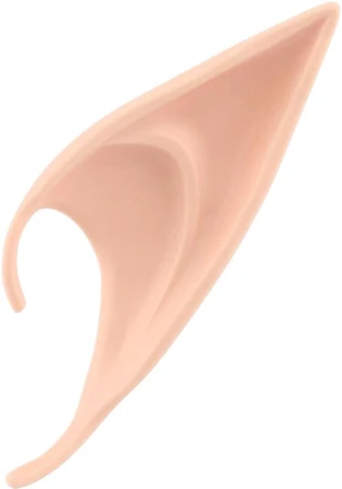 KARNEVAL Elfí uši set 2ks latexové 12cm (karnevalový doplněk)