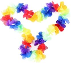 KARNEVAL Hawaii náhrdelník 100cm duhový (karnevalový doplněk)