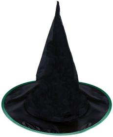 KARNEVAL Klobouk čarodějnice černý (karnevalový doplněk)