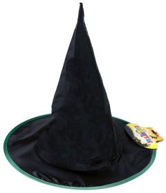 KARNEVAL Klobouk čarodějnice černý (karnevalový doplněk)