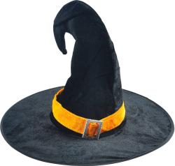 KARNEVAL Klobouk čarodějnický černý (karnevalový doplněk)