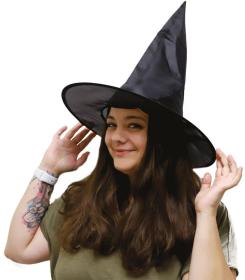 KARNEVAL Klobouk čarodějnický dospělý (karnevalový doplněk)