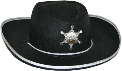 KARNEVAL Klobouk kovboj dětský (karnevalový doplněk)