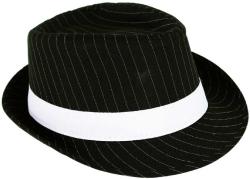 KARNEVAL Klobouk mafián dospělý (karnevalový doplněk)