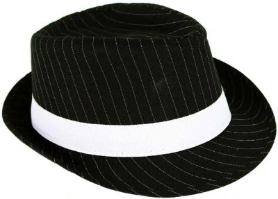 KARNEVAL Klobouk mafián dospělý (karnevalový doplněk) KARNEVAL Klobouk mafián dospělý (karnevalový doplněk)