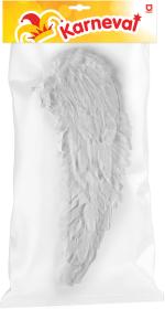KARNEVAL Křídla andělská s peřím 55cm (karnevalový doplněk)