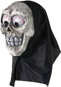 KARNEVAL Maska lebka s šátkem (karnevalový doplněk)