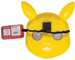 KARNEVAL Maska na obličej Pokémon Pikachu (karnevalový doplněk)