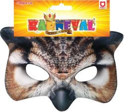 KARNEVAL Maska sova škraboška (karnevalový doplněk)