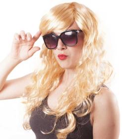 KARNEVAL Paruka blond dospělá (karnevalový doplněk)