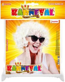 KARNEVAL Paruka blond vlasy dospělá (karnevalový doplněk)