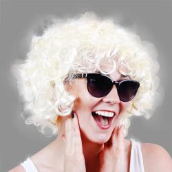 KARNEVAL Paruka blond vlasy dospělá (karnevalový doplněk)