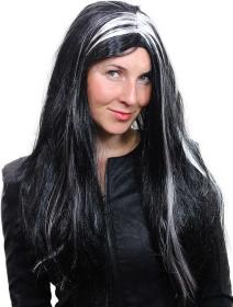 KARNEVAL Paruka na hlavu čarodějnice halloween (karnevalový doplněk)