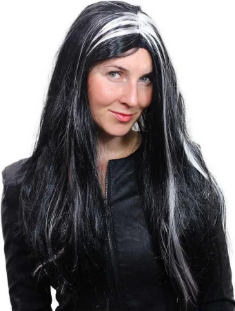 KARNEVAL Paruka na hlavu čarodějnice halloween (karnevalový doplněk) KARNEVAL Paruka na hlavu čarodějnice halloween (karnevalový doplněk)