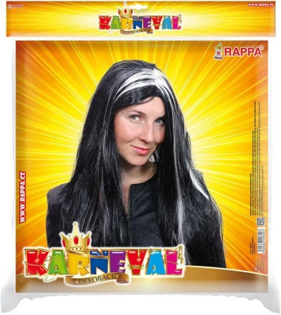 KARNEVAL Paruka na hlavu čarodějnice halloween (karnevalový doplněk)