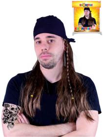 KARNEVAL Paruka pirát (karnevalový doplněk)