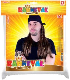 KARNEVAL Paruka pirát (karnevalový doplněk)