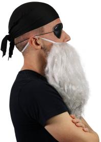 KARNEVAL Pirát set vousy šátek klapka na oko (karnevalový doplněk)