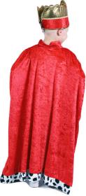 KARNEVAL Plášť královský dětský (104-136cm) 3-7 let KOSTÝM