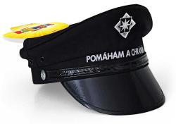 KARNEVAL Policejní čepice Pomáhám a chráním dospělá (karnevalový doplněk)