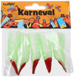 KARNEVAL Prsty čarodějnické set 5ks (karnevalový doplněk)