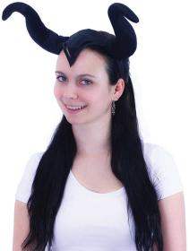 KARNEVAL Rohy černé pro dospělé (karnevalový doplněk) KARNEVAL Rohy černé pro dospělé (karnevalový doplněk)