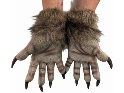 KARNEVAL Rukavice čert s drápy doplněk