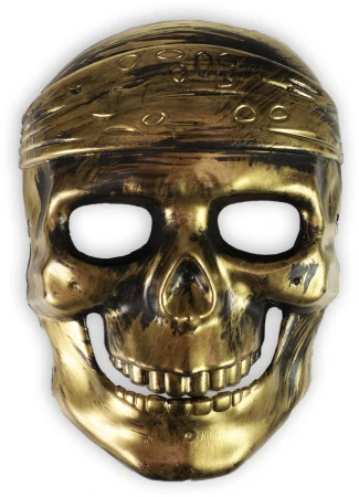 KARNEVAL Sada pirátská s maskou lebka 3 druhy (karnevalový doplněk)