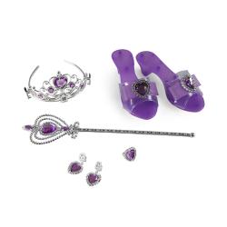 KARNEVAL Sada princezna se střevíčky fialová