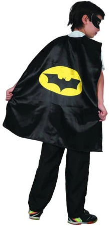 KARNEVAL Šaty akční hrdina (Batman) vel. M (120-130 cm) 5-9 let KOSTÝM KARNEVAL Šaty akční hrdina (Batman) vel. M (120-130 cm) 5-9 let KOSTÝM