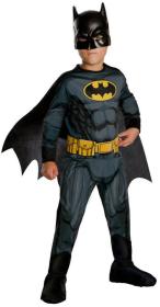 KARNEVAL Šaty Batman s maskou vel. M (5-7 let) KOSTÝM